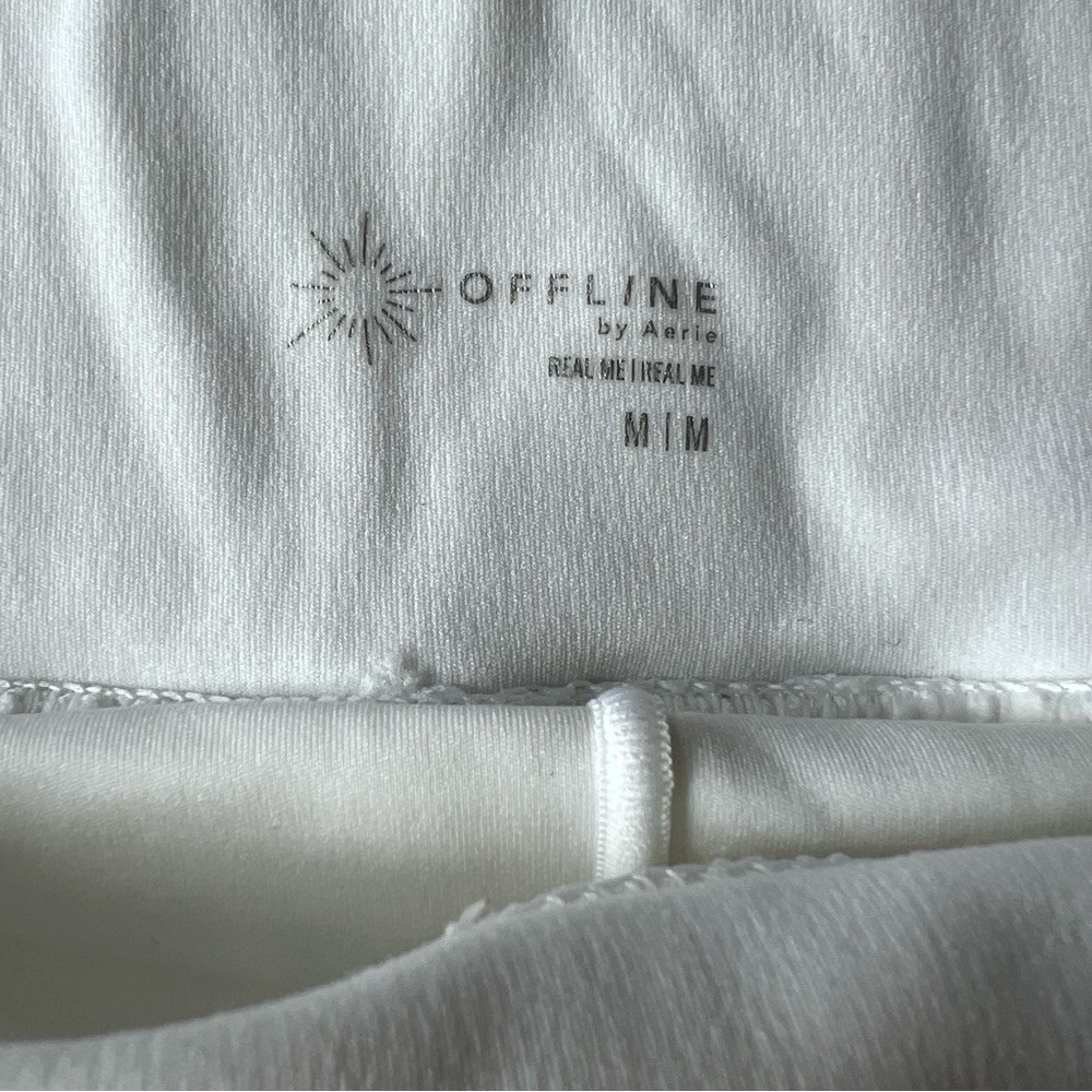 OFFLINE By Aerie All‎ Aces Tennis Skort Pleated White M - Picture 7 of 11